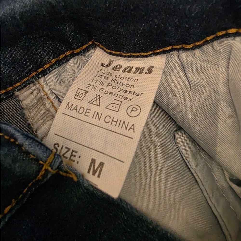 Source Unknown Deep Blue Women's Jeans